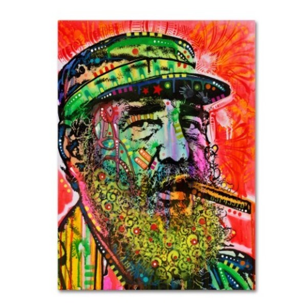 Trademark Fine Art Dean Russo 'Castro' Canvas Art, 14x19 ALI18438-C1419GG